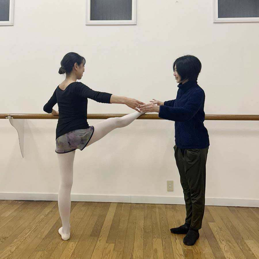 大人バレエのパーソナルトレーニング