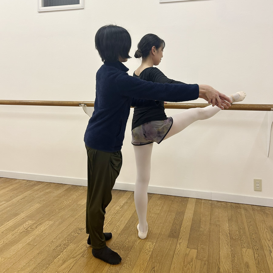大人バレエのパーソナルトレーニング
