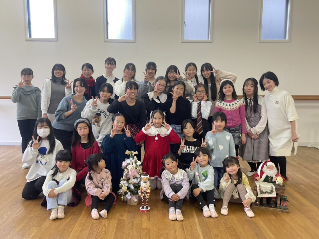 島田衣子バレエクラス クリスマス会（2025年）